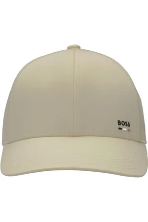 HUGO BOSS Herren Basecap Kopfbedeckung Kappe Zed Stripe, Farbe:Beige, Artikel:-275 Light beige