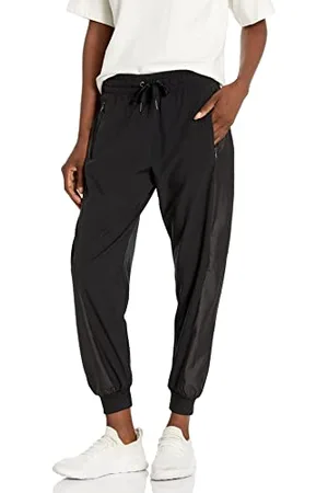 Calvin Klein Damen Shine Blocked Woven Jogger Lässige Hose, , M