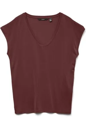 VERO MODA Damen VMFILLI SS V-Neck Tee GA NOOS T-Shirt, , Small