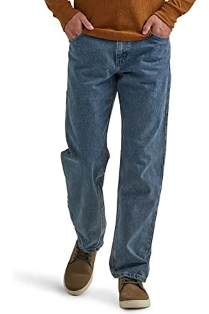 Wrangler Herren Classic 5-Pocket Relaxed Fit Cotton Jeans, , 48W / 34L