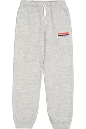 Champion Jungen Legacy Graphic Shop B (306841) -Ultra-Light Soft Compact Powerblend Fleece Elastic Cuff Trainingshose, , 5-6 Years