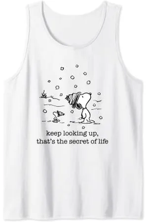 Peanuts Snoopy Woodstock Snowfall Tank Top