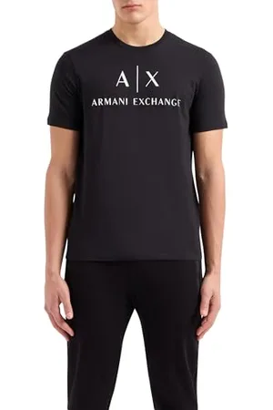 Armani Exchange Herren 8nztcj T-Shirt, Schwarz, M