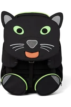 Affenzahn Großer Freund - Kindergartenrucksack für 3-5 Jährige Kinder im Kindergarten und Kinderrucksack für die Kita, Panther - , L