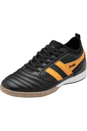 Gola Herren Ceptor TX Futsal Shoe, Black/Sun, 41 EU