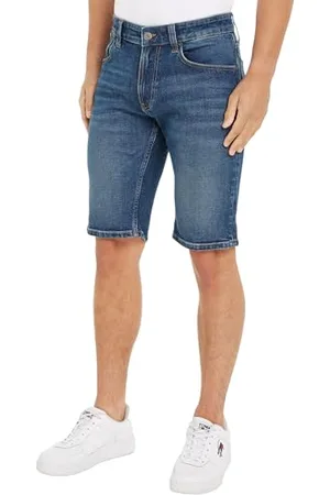 Tommy Hilfiger Herren Jeans Shorts Ronnie mit Stretch, Blau ( Dark), 27W