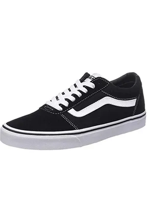 Vans Herren Ward Sneaker Ward Trainers, (SUEDE/CANVAS) BLACK/WHITE, 41 EU