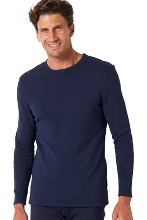 Damart Herren Langärmliges, aufgerauter Molton Thermolactyl T-Shirt, , XXL