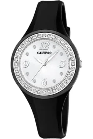 Calypso Watches Damen Analog Quarz Uhr mit Plastik Armband K5567/F