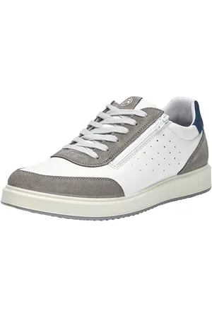 ARA Herren Genua Sneaker, Bianco,Weiss, 42 EU