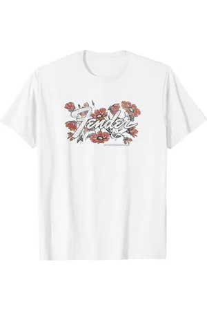 Fender Flowers Logo T-Shirt
