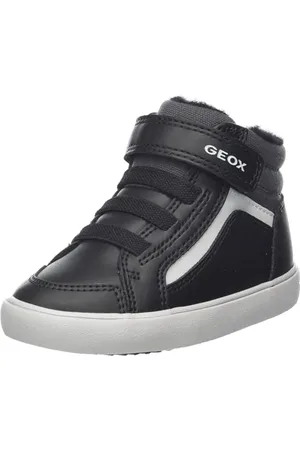 Geox Baby-Jungen B GISLI Boy F Sneaker, Black/DK Grey, 20 EU
