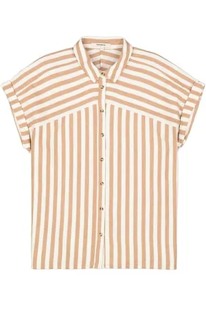 Garcia Damen Shirt Short Sleeve Bluse, , Large