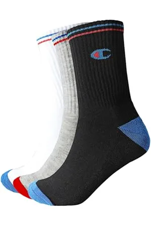 Champion Unisex Core Multicolor 3PP Crew Innensocken, , 35-38 EU (2-5 UK) (3er Pack)