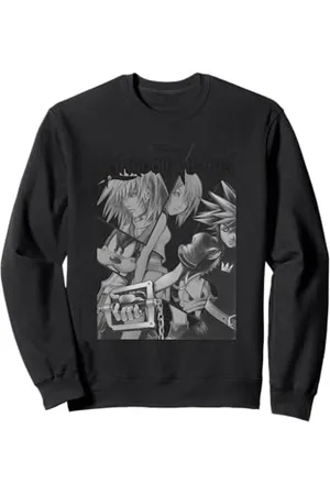 Kingdom Hearts Grey Panels Sweatshirt