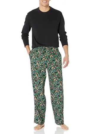 Amazon Herren Pyjama-Nachtwäsche-Set Aus Weichem Flanell (Erhältlich In Übergröße), , M