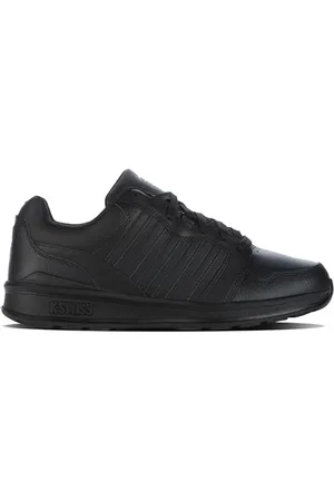 K-Swiss Herren Rival Sneaker, Black/Black/Smoked Pearl, 39.5 EU