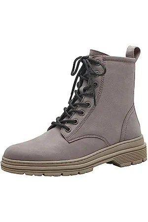 Tamaris Damen Schnürstiefel Leder; /beige; 36 EU