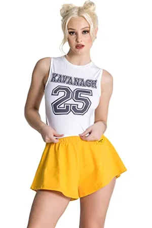 Gianni Kavanagh Damen White GK25 Crop Top T-Shirt, , X-Large