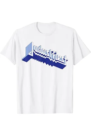 Judas Priest – Defender Logo White T-Shirt