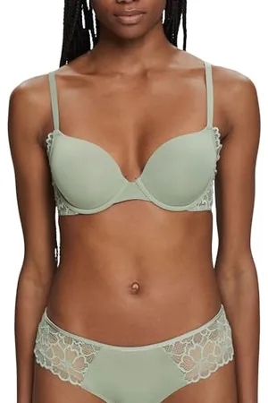 ESPRIT Damen Big Flower Lace Rcs Sexy Pad T-Shirt BH, , 70 / 70B EU