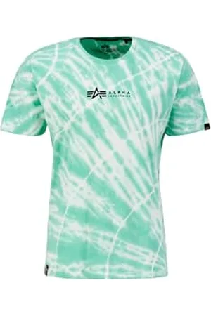 Alpha Industries Herren Tie Dye T-Shirt, , M
