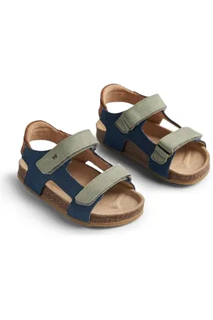 WHEAT Zehenfreie Kork-Sandale Corey - Unisex - echtes Leder