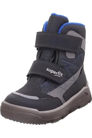 Superfit Mars warm gefütterte Gore-Tex Schneestiefel, GRAU/BLAU 2000, 25 EU