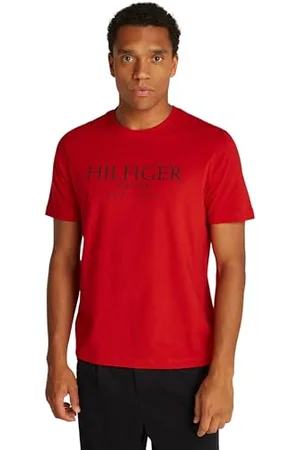 Tommy Hilfiger Herren T-Shirt aus Baumwolle, , 3XL