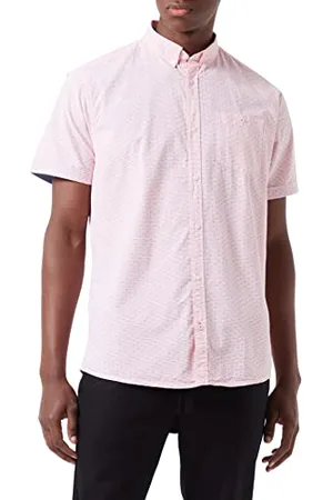 Pioneer Herren Kurzarm Button-Down-Kragen Hemd, , S