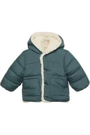 QS by s.Oliver Steppjacke mit Teddyplüsch-Futter schiefergrau 86