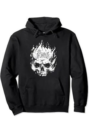The Offspring Official White Skull Logo Pullover Hoodie