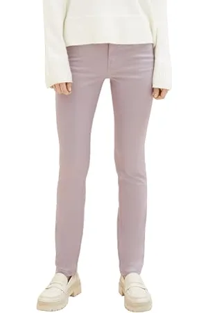 TOM TAILOR Damen Alexa Slim Jeans, dusty lilac, 36/30