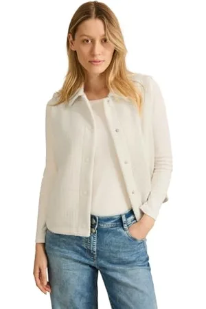 CECIL Damen B220266 Bouclé Weste, , L
