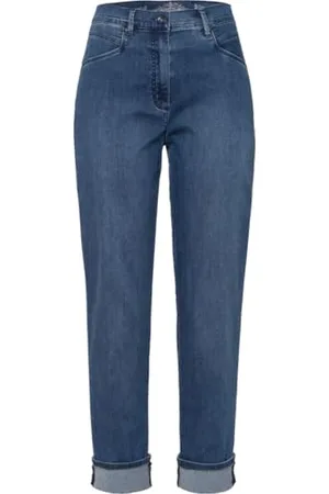 Brax Caren Turn Up Light Coloured Denim
