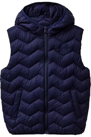 Benetton Jungen Weste 2twdcj00r Jacke, , 130 cm