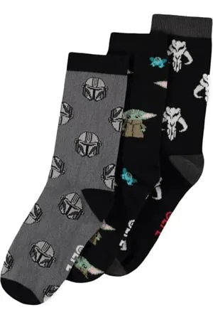 STAR WARS The Mandalorian - Crew-Socken (3er-Pack) - 39/42