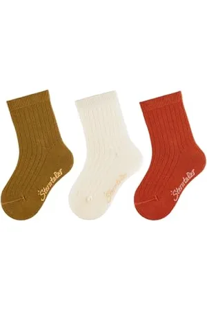 Sterntaler Unisex Socken 3er Pack Rippe, , 30 EU