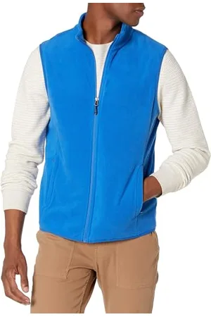 Amazon Herren Polarfleece-Weste mit durchgehendem Reißverschluss (erhältlich in Big & Tall), , XL