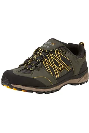 Regatta Herren Samaris Low Ii Trekking- & Wanderhalbschuhe, Braun (Dkkhaki/Gold 40a), 41 EU