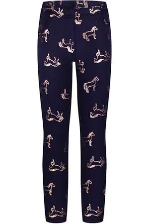 Salt & Pepper Thermo Leggings AOP Horses