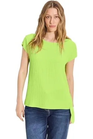CECIL Damen B344630 Crepe Knoten Bluse, , L