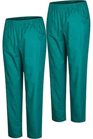 MISEMIYA Packung 2 Stück - Unisex SANITÄRHOSE - MEDIZINISCHE Uniformen SANITÄR Uniformen Arbeitshose - Ref. 8312 * 2 Stück - Medium