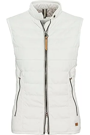 Camel Active Womenswear Damen 3608105R48 Weste, WHITE, 38