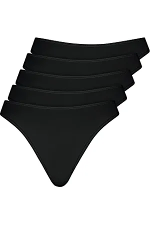 Nur Die Damen String 5er Pack Slip, , 40-42 EU