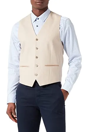 Daniel Hechter Herren Waistcoat NOS H-ECO Weste, , 60