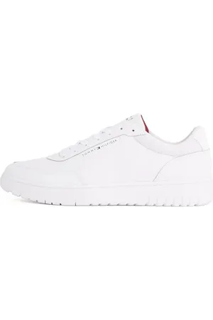 Tommy Hilfiger Herren Court Sneaker Basket Core Elegant, (White), 44