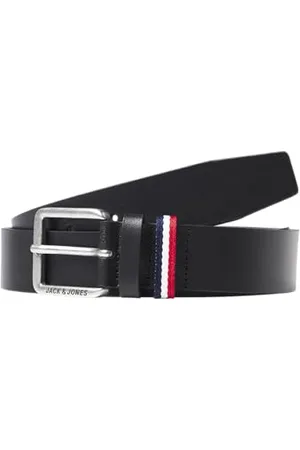 JACK & JONES Male Gürtel Leder Gürtel