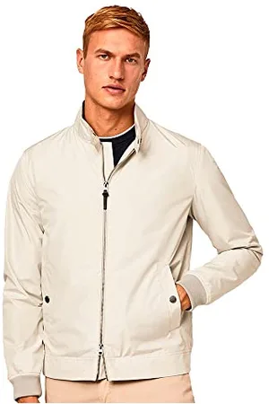 Hackett Herren Nylon Harrington Regenmäntel, , 3XL
