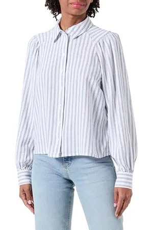 ONLY ONLCARO L/S Linen BL Puff Shirt CC PNT